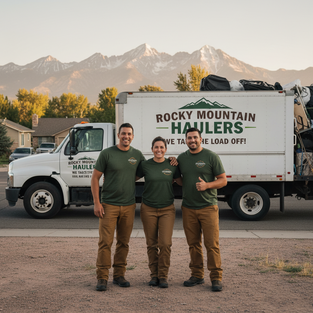 The CO Top Junk Removal team