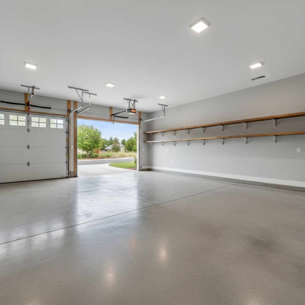 Completed garage cleanout project